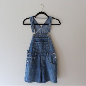 Urban Outfitters Denim Short Overalls